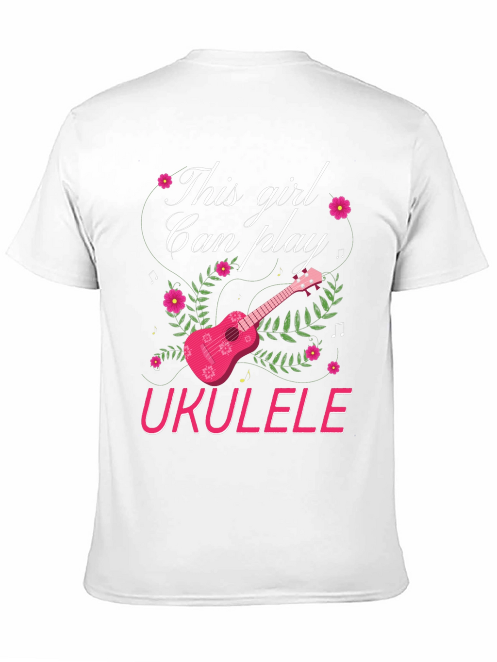 This Girl Can Play Ukulele T-Shirt