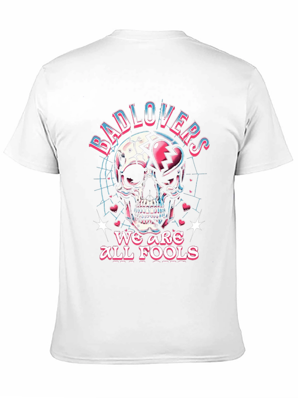 Bad Lovers Skull Graphic T-Shirt