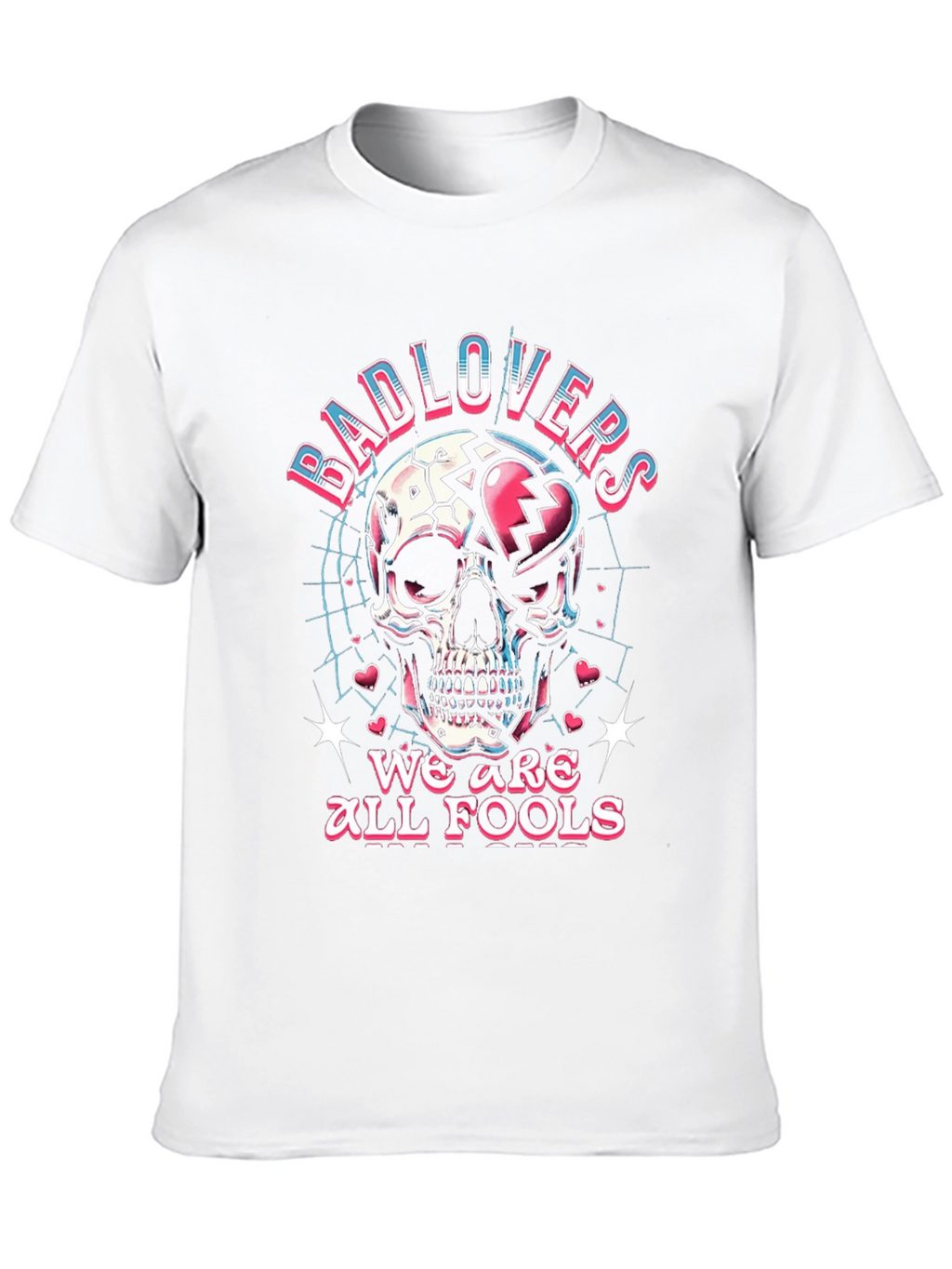 Bad Lovers Skull Graphic T-Shirt
