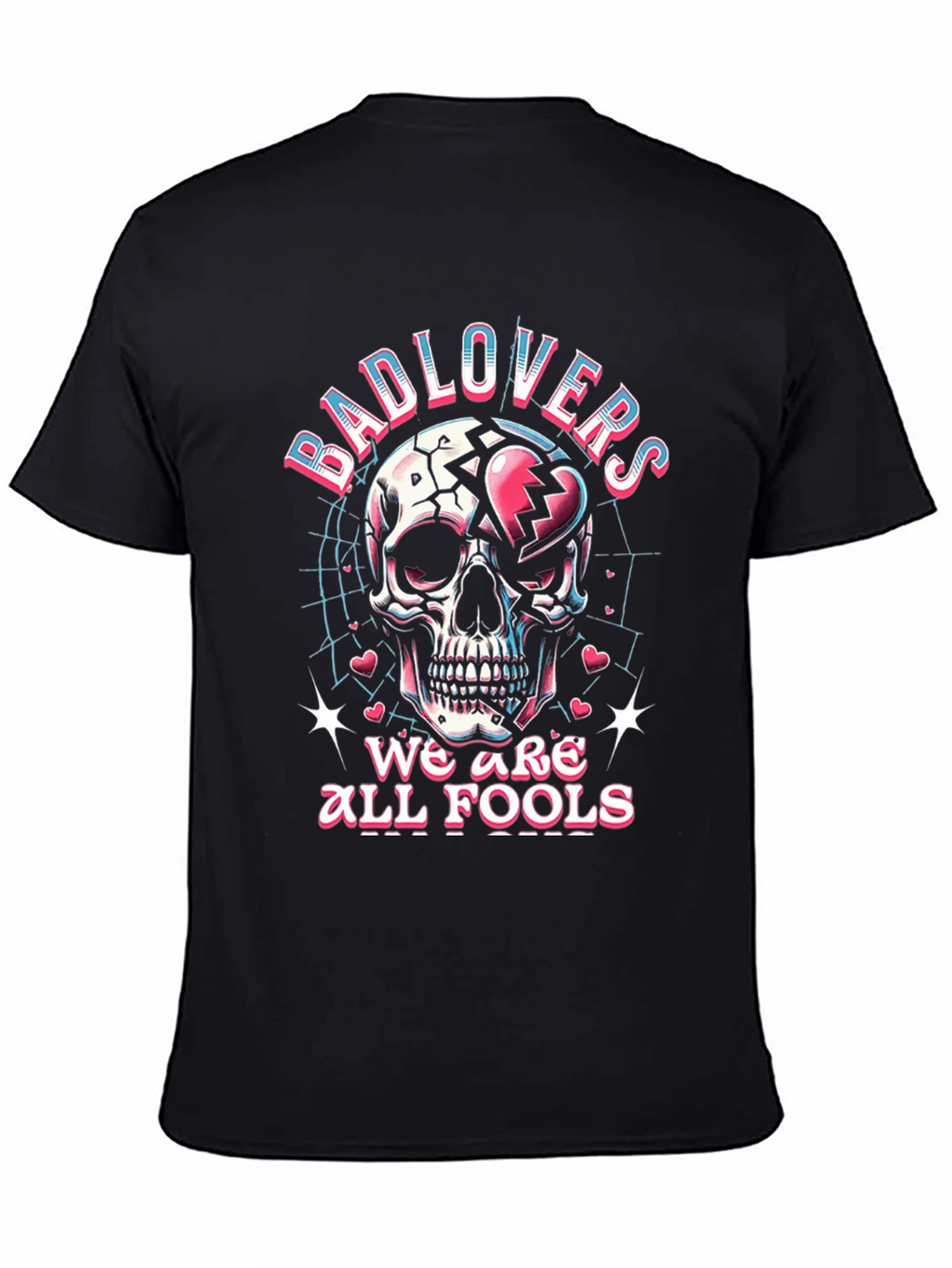 Bad Lovers Skull Graphic T-Shirt