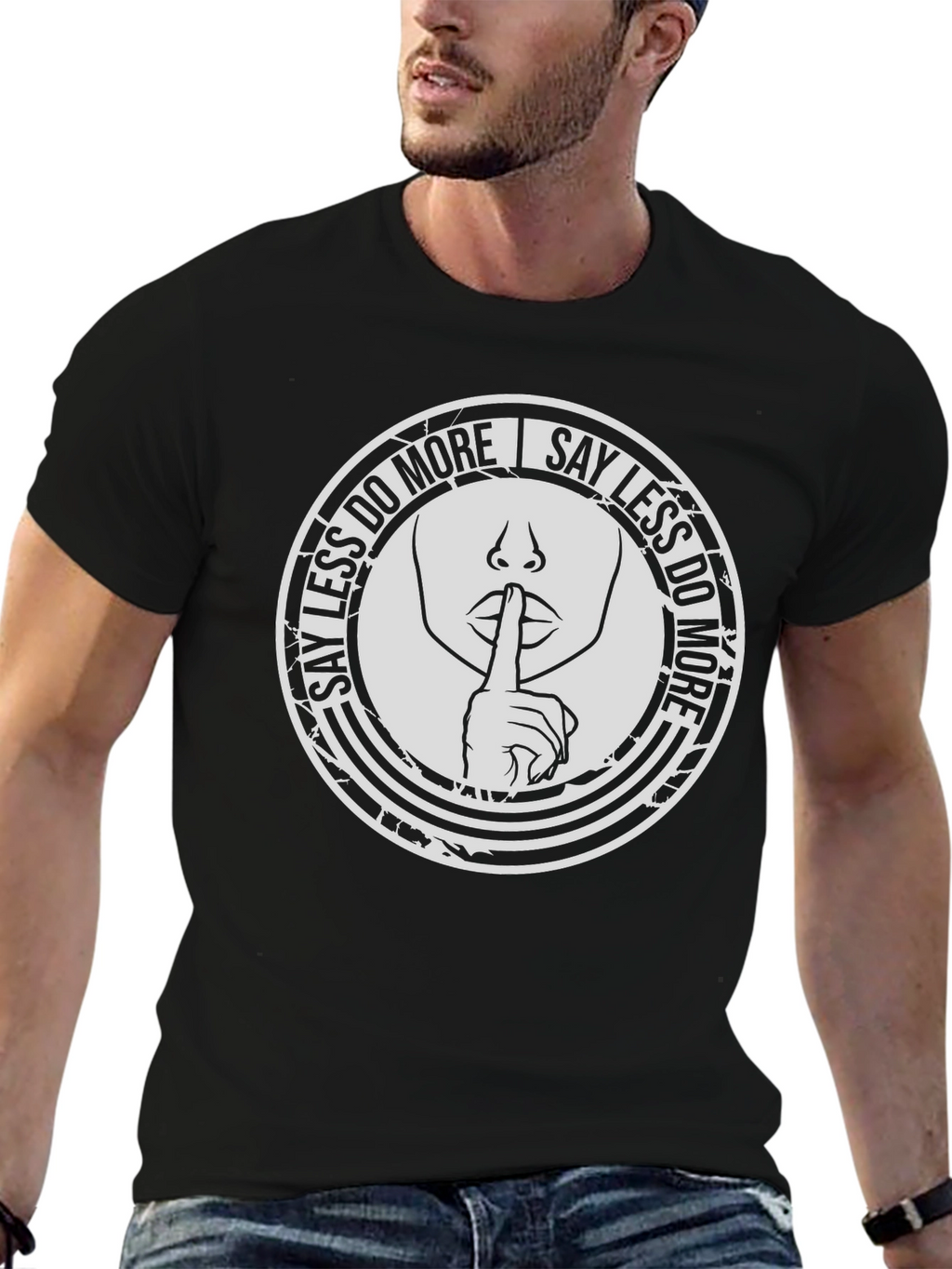 Say Less Do More Graphic T-Shirt