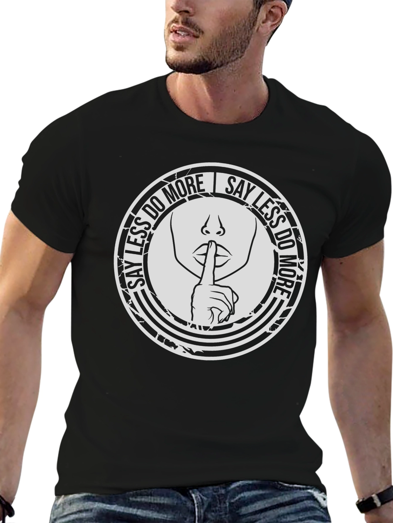 Say Less Do More Graphic T-Shirt