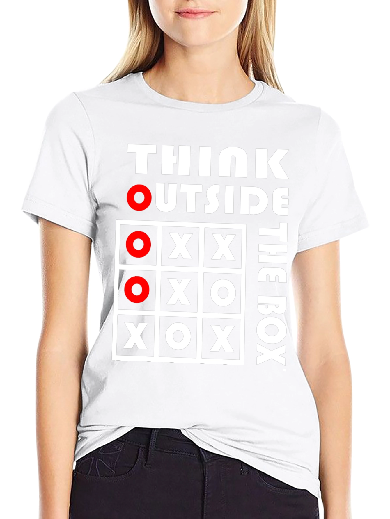 Think Outside the Box T-Shirt Graphic Tee