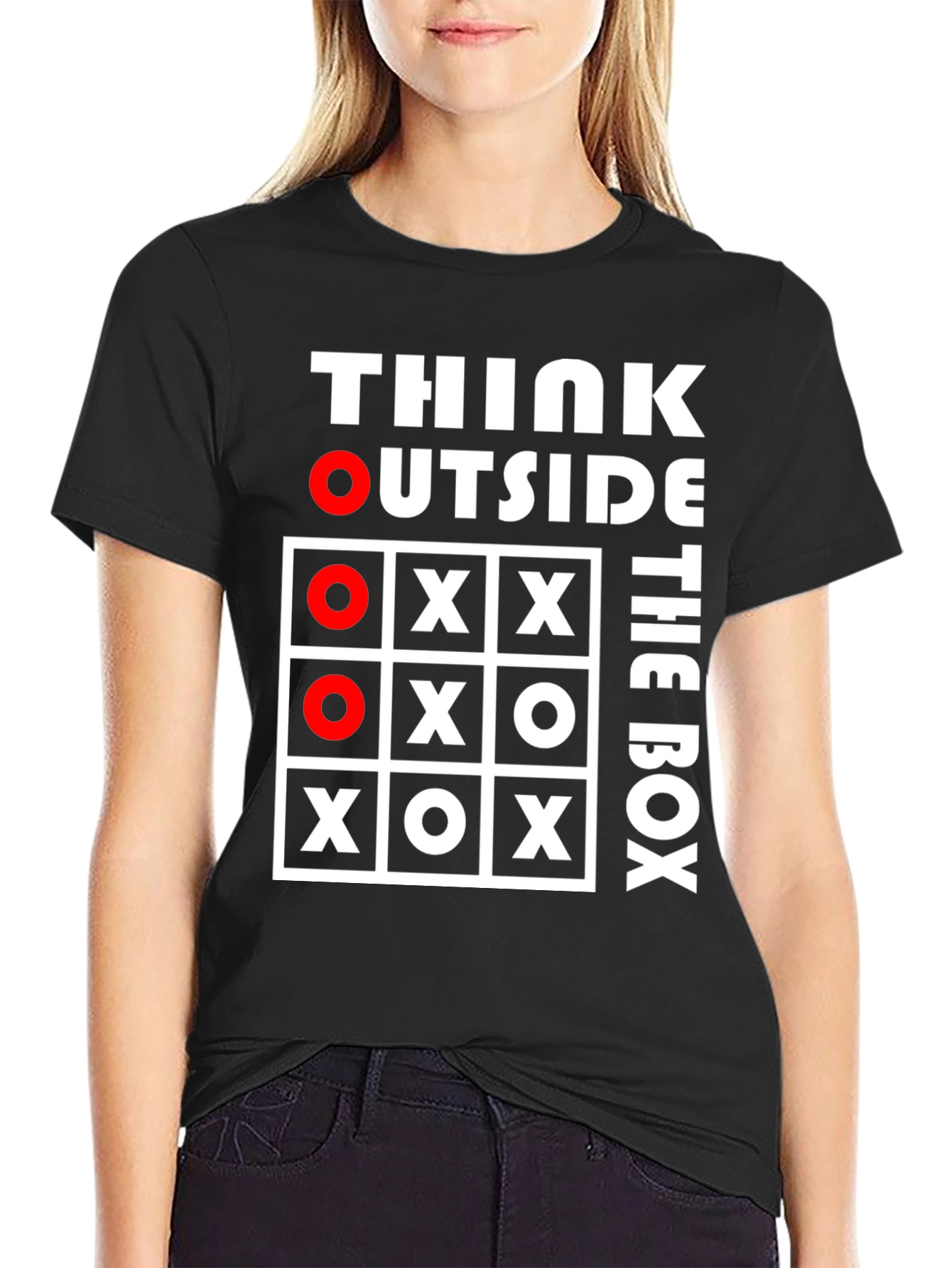 Think Outside the Box T-Shirt Graphic Tee