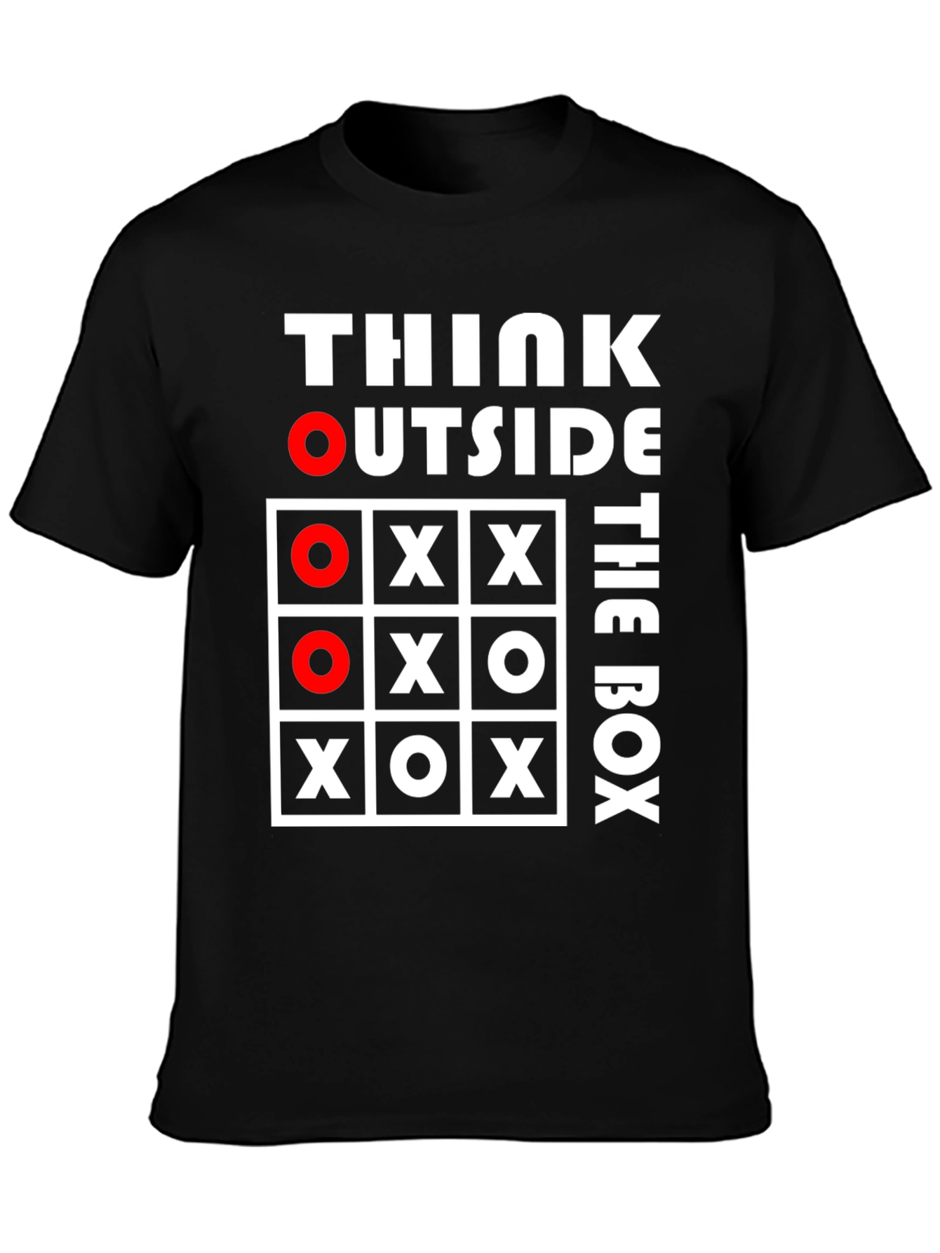 Think Outside the Box T-Shirt Graphic Tee