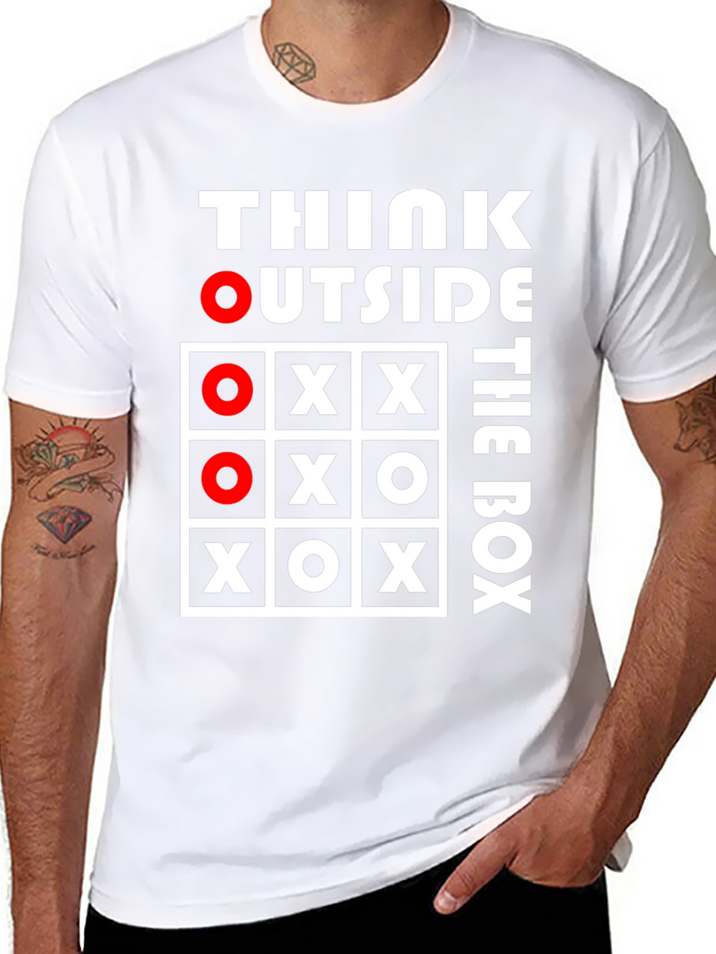 Think Outside the Box T-Shirt Graphic Tee