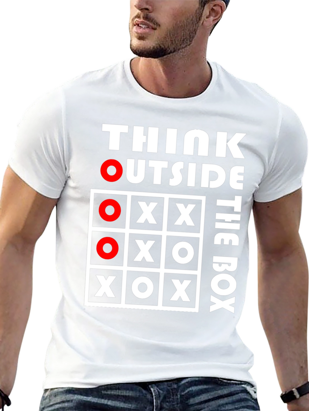 Think Outside the Box T-Shirt Graphic Tee