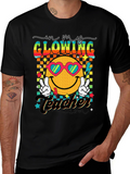 Glowing Teacher Retro T-Shirt
