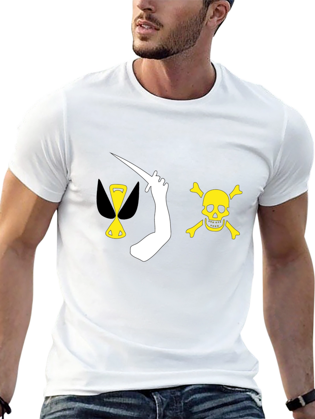 Pirate Flag Graphic T-Shirt