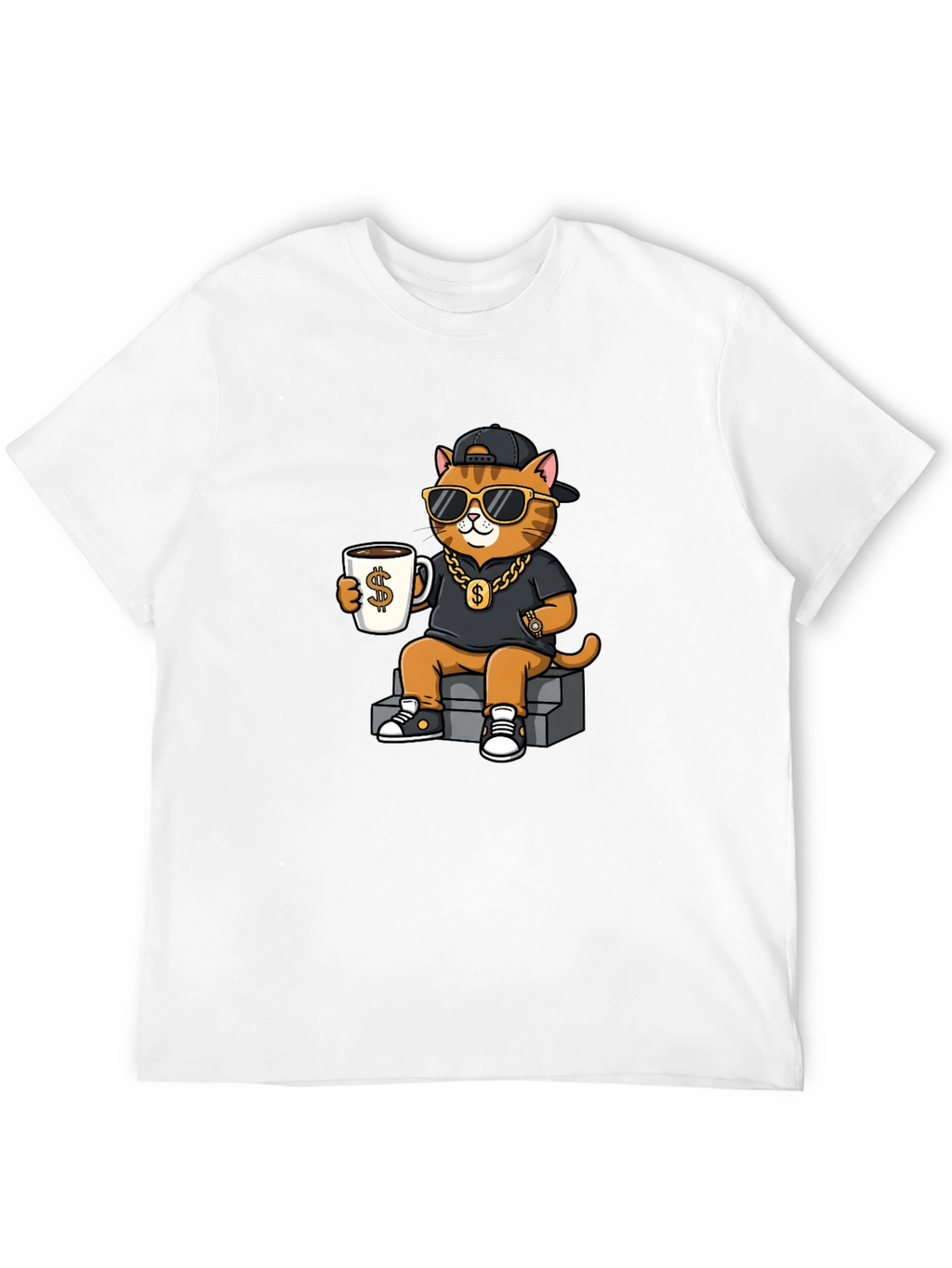 Cool Cat Black T-Shirt