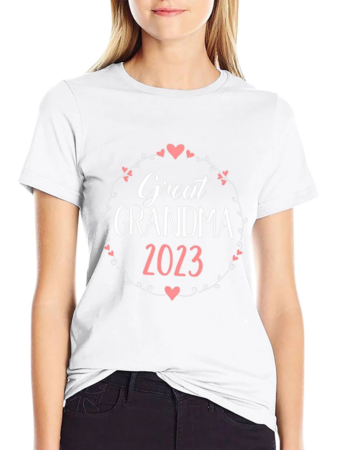Great Grandma 2023 Black T-Shirt