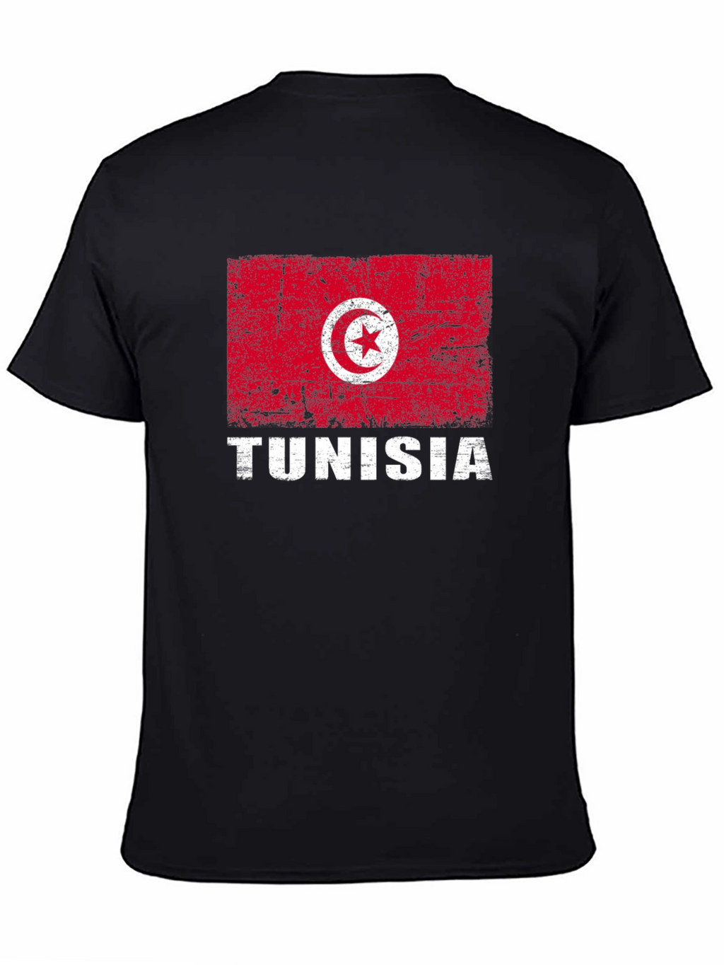 Tunisia Flag Graphic T-Shirt