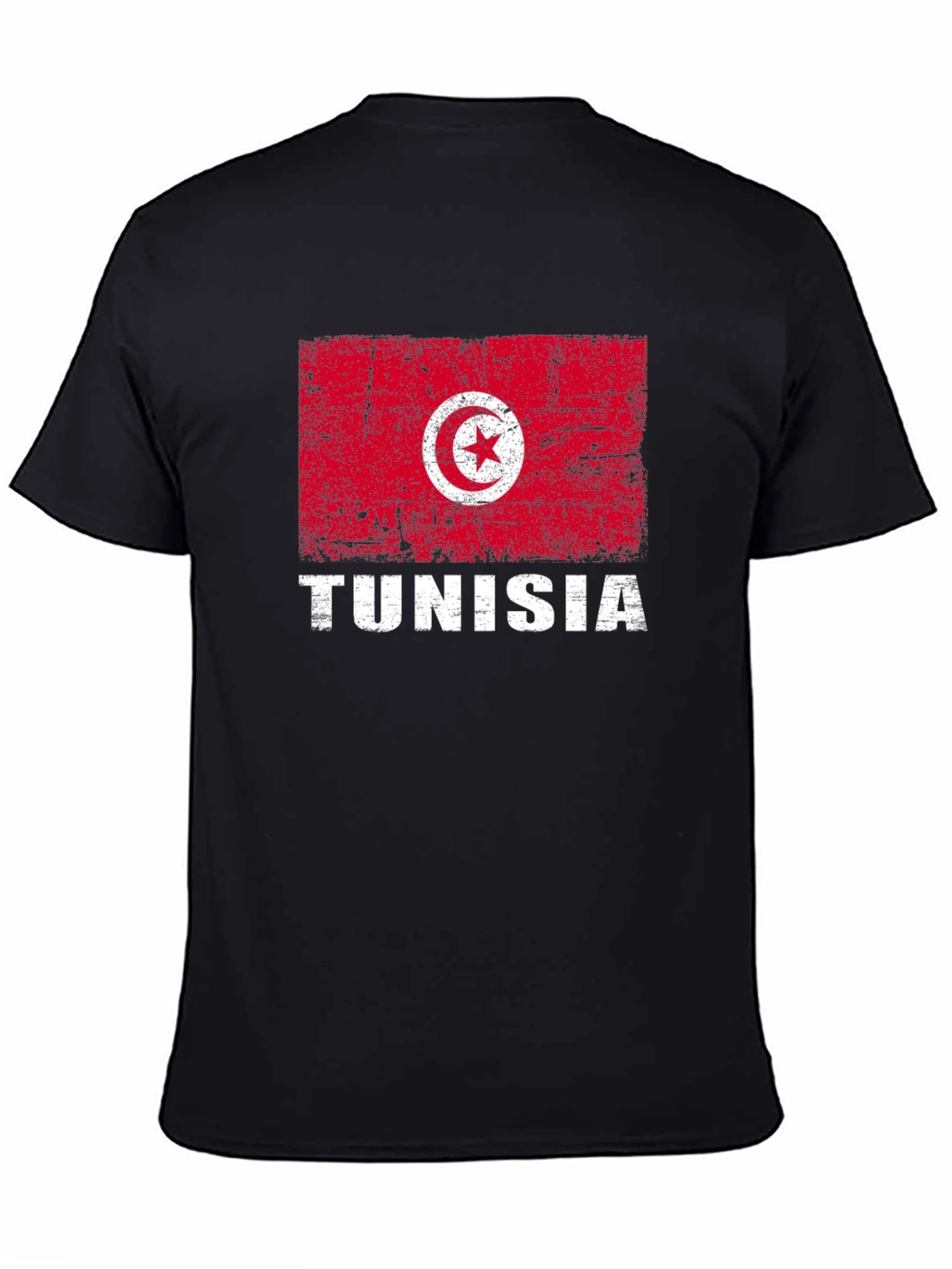 Tunisia Flag Graphic T-Shirt