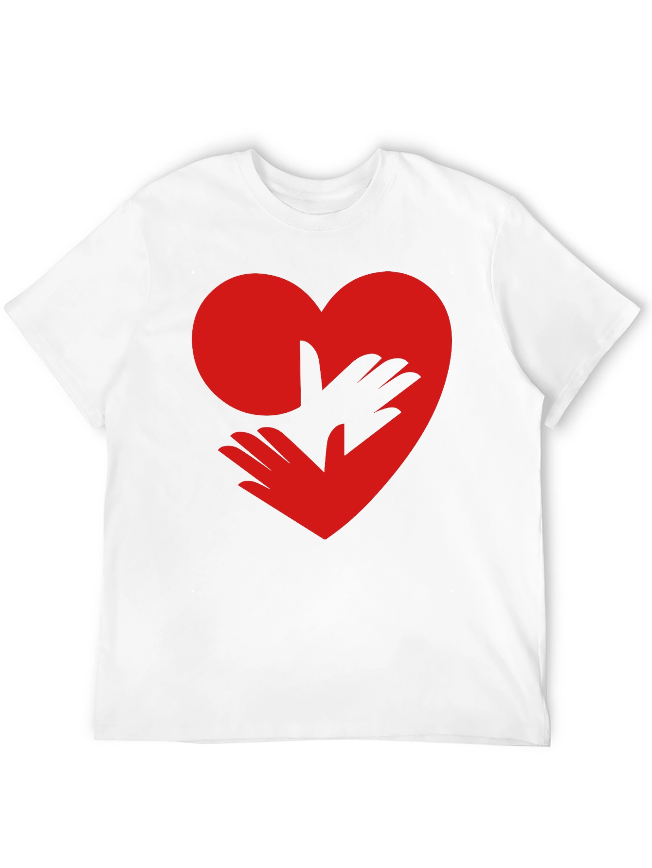 Heart Hands Graphic Tee - Love & Support