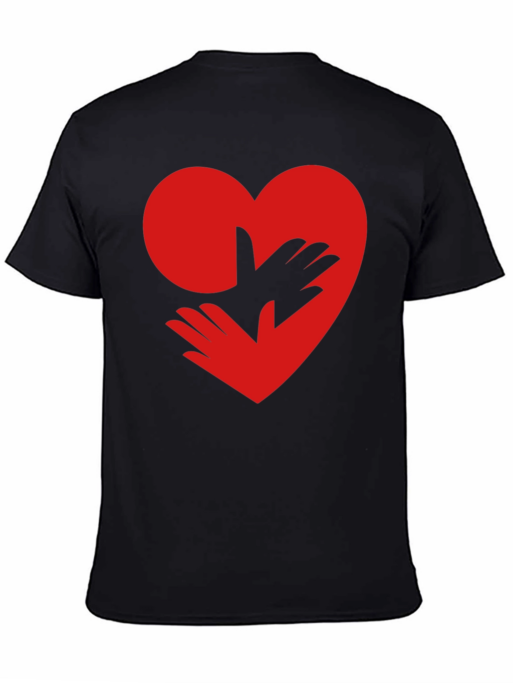 Heart Hands Graphic Tee - Love & Support