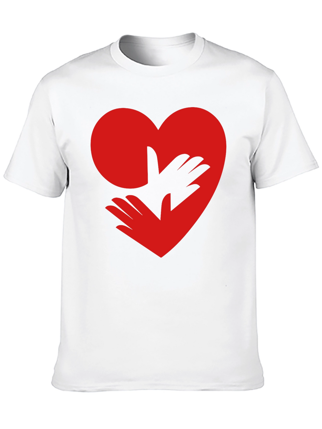 Heart Hands Graphic Tee - Love & Support