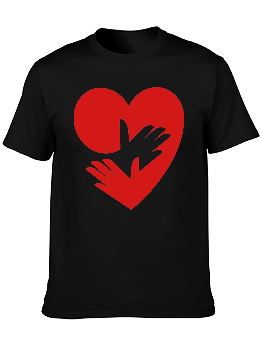 Heart Hands Graphic Tee - Love & Support
