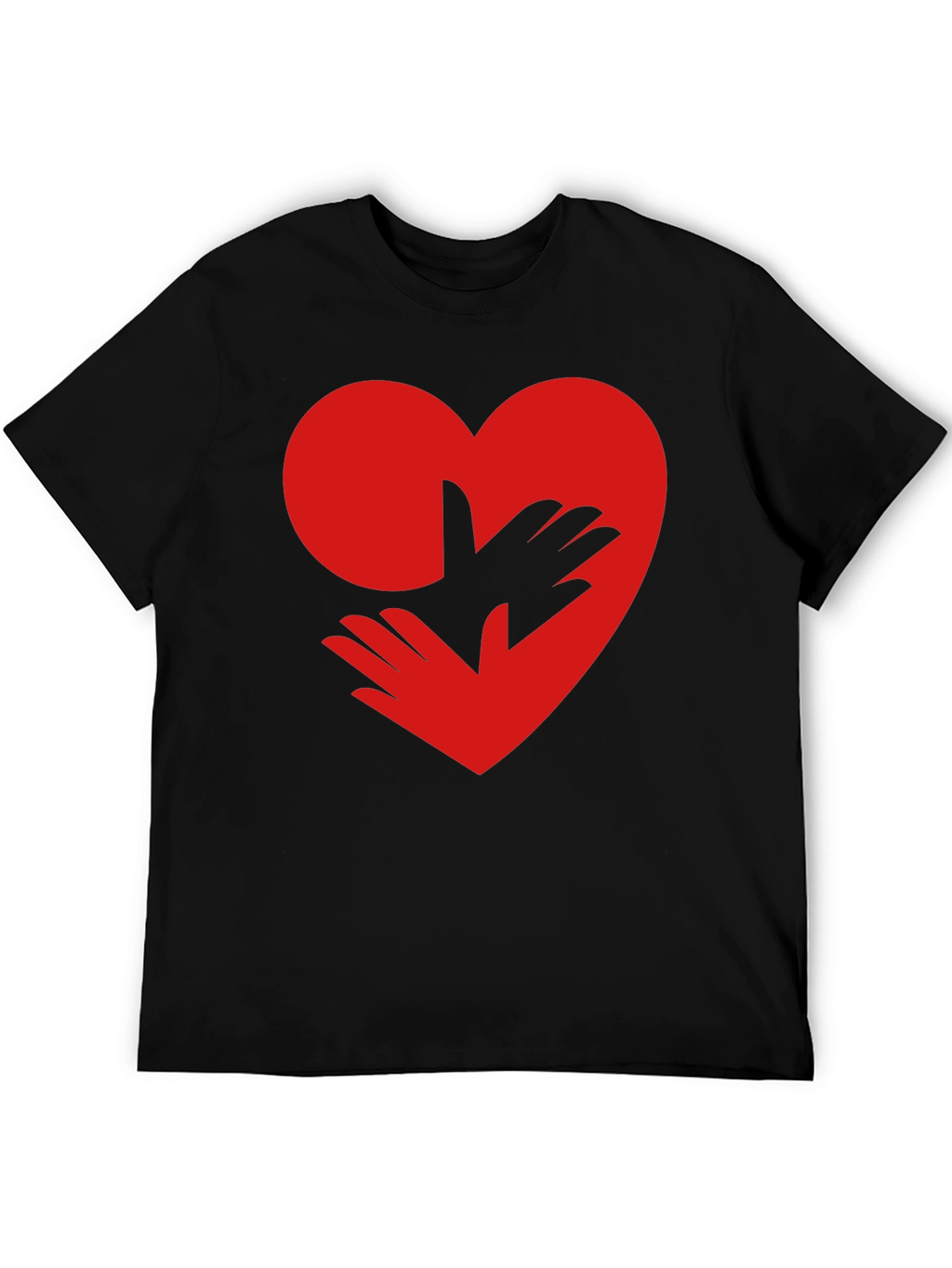 Heart Hands Graphic Tee - Love & Support