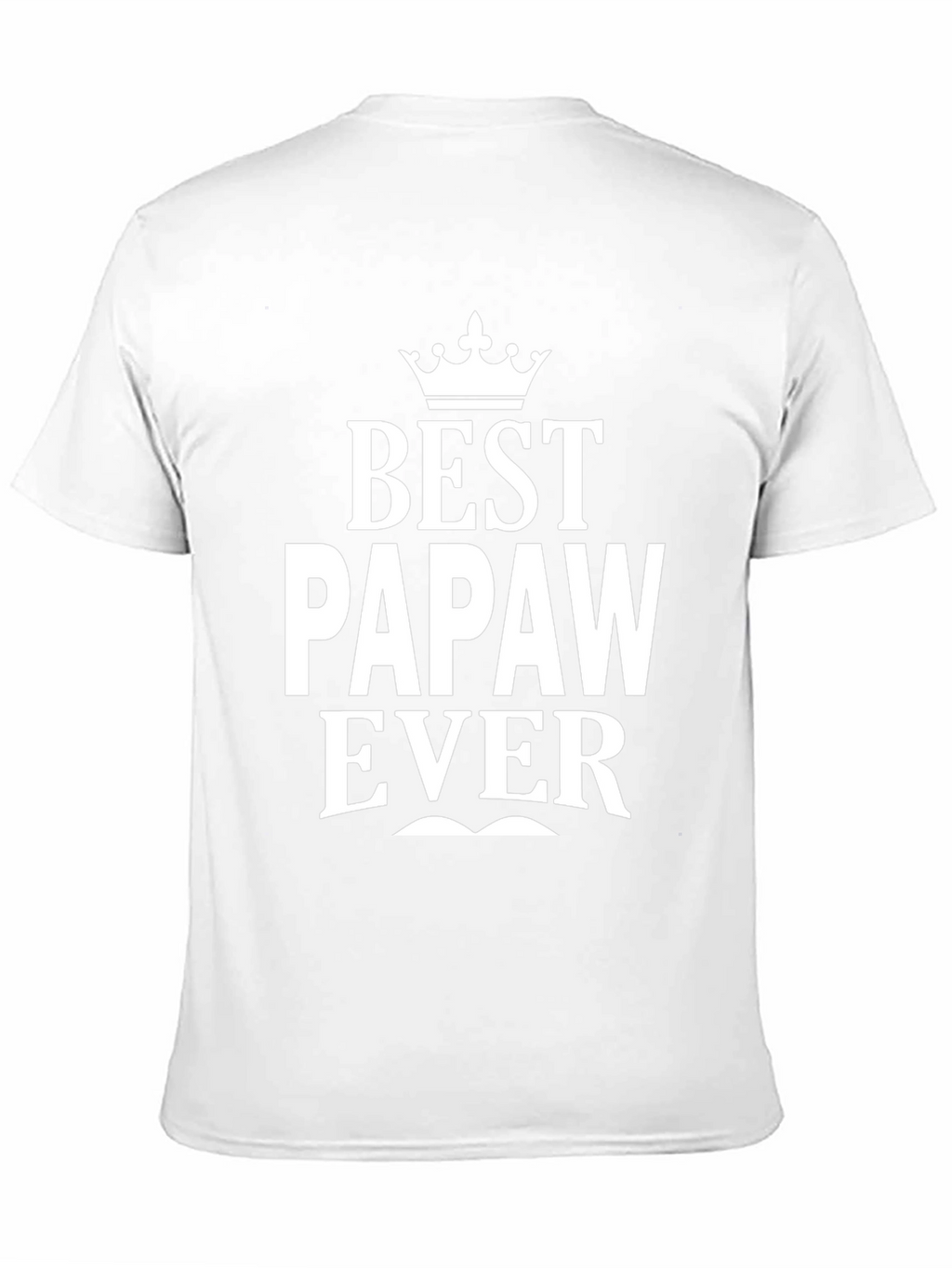 Best Papaw Ever Black Graphic T-Shirt