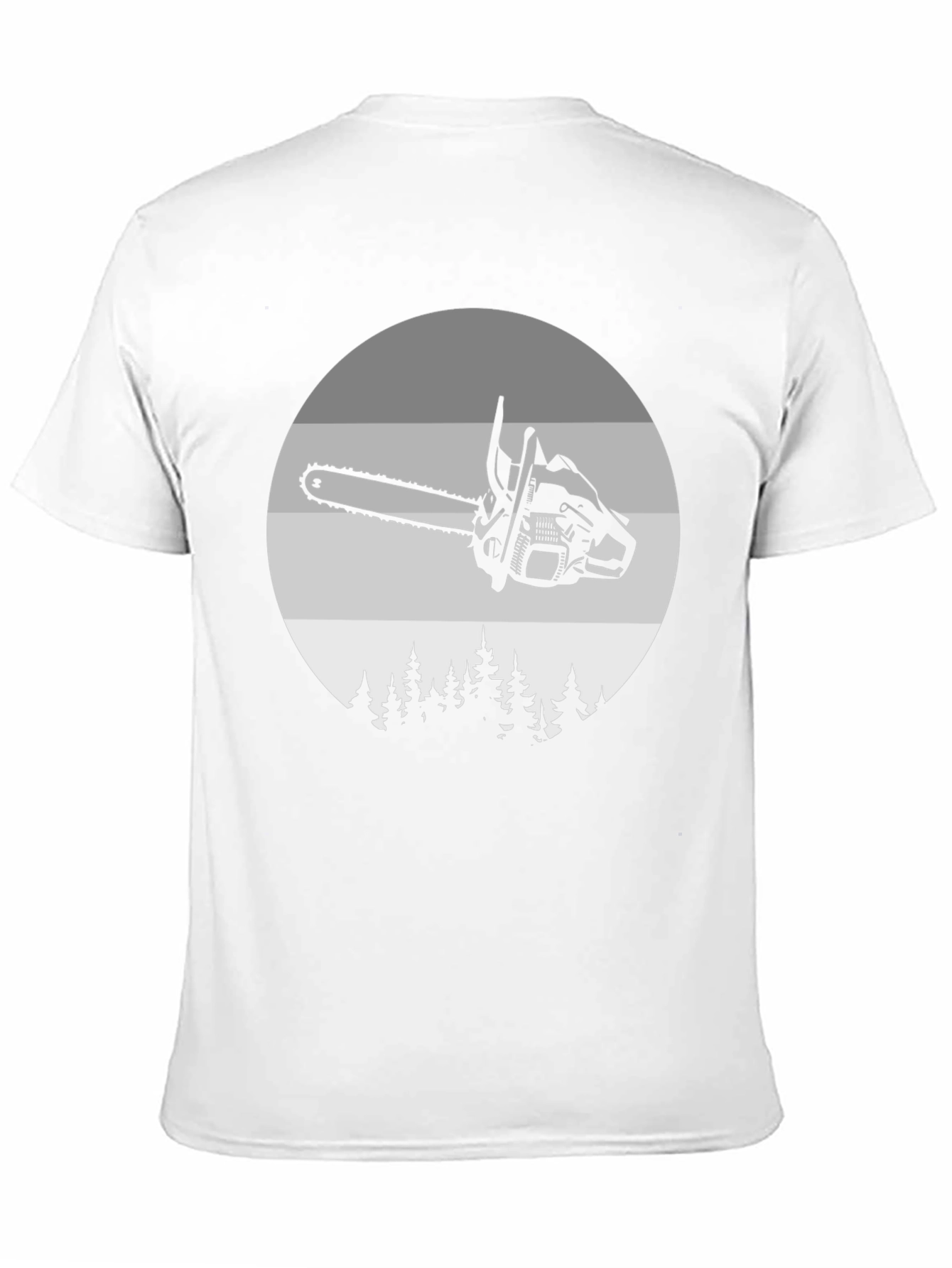 Chainsaw Forest T-Shirt - Unique Design