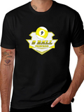 9 Ball Princess Black Graphic T-Shirt