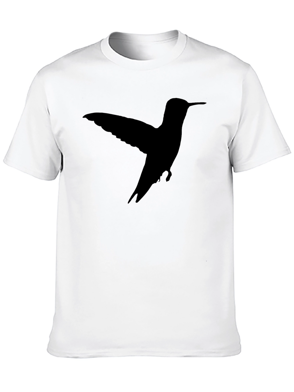 Hummingbird Silhouette Black T-Shirt