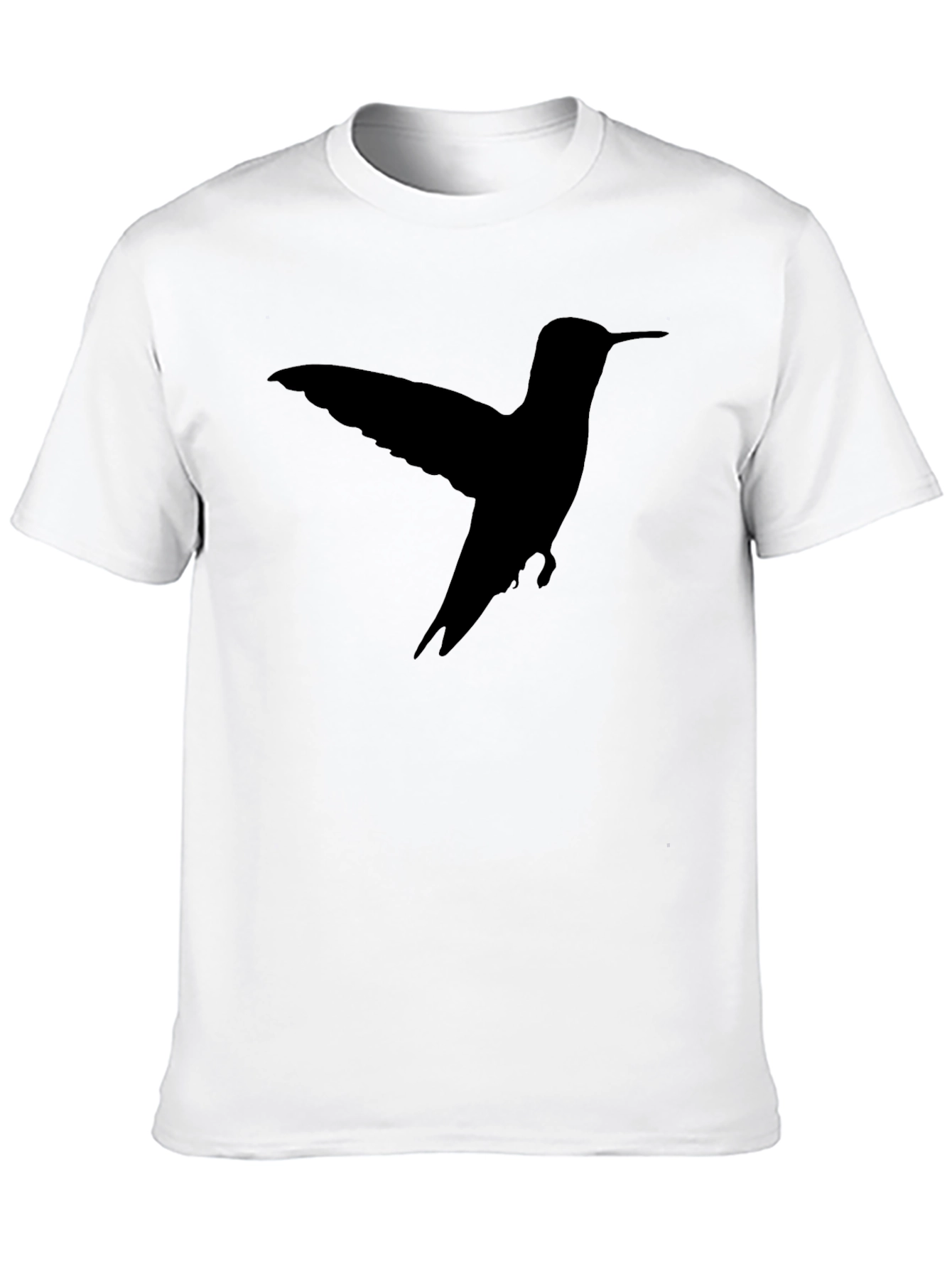 Hummingbird Silhouette Black T-Shirt