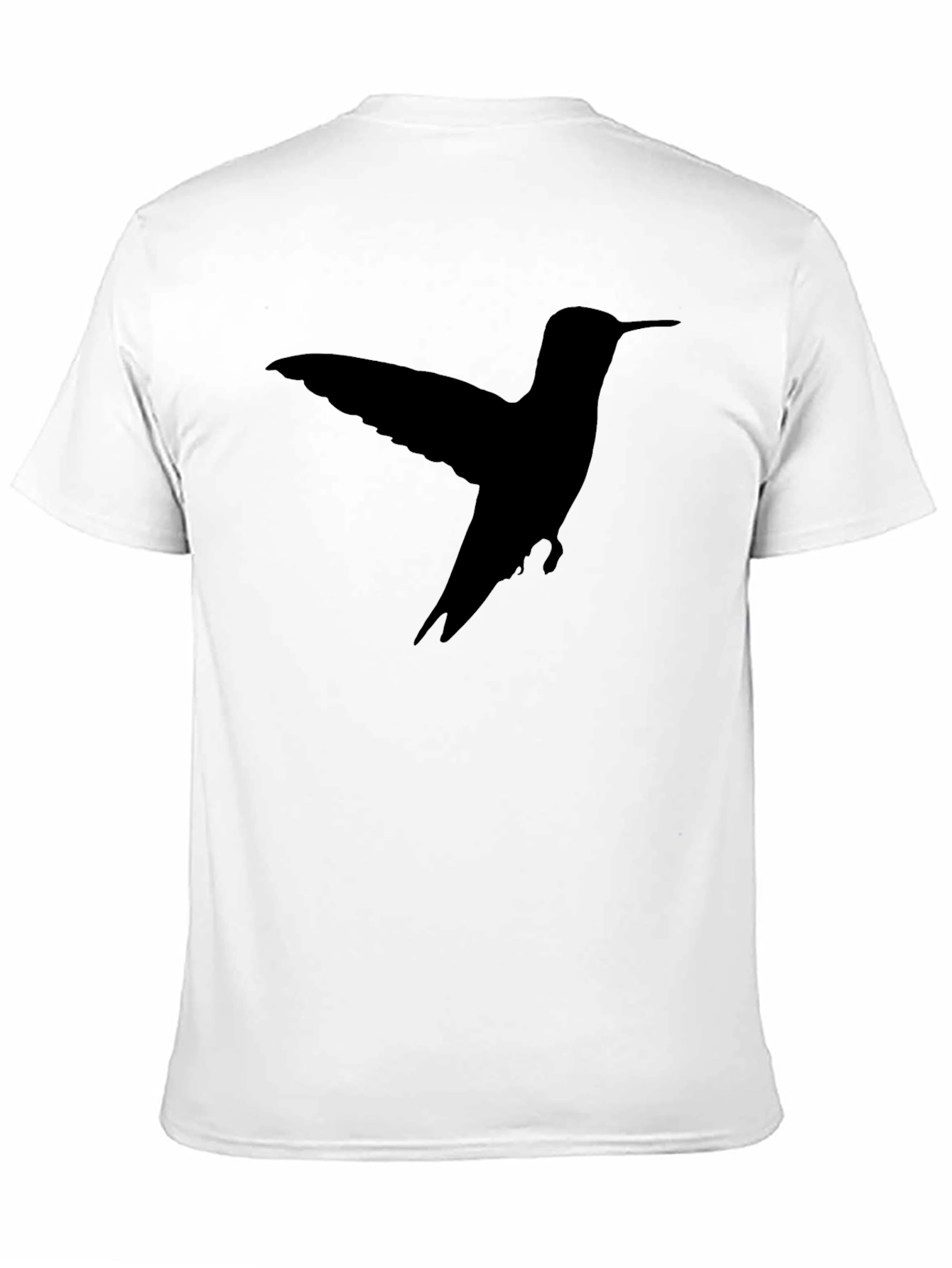 Hummingbird Silhouette Black T-Shirt