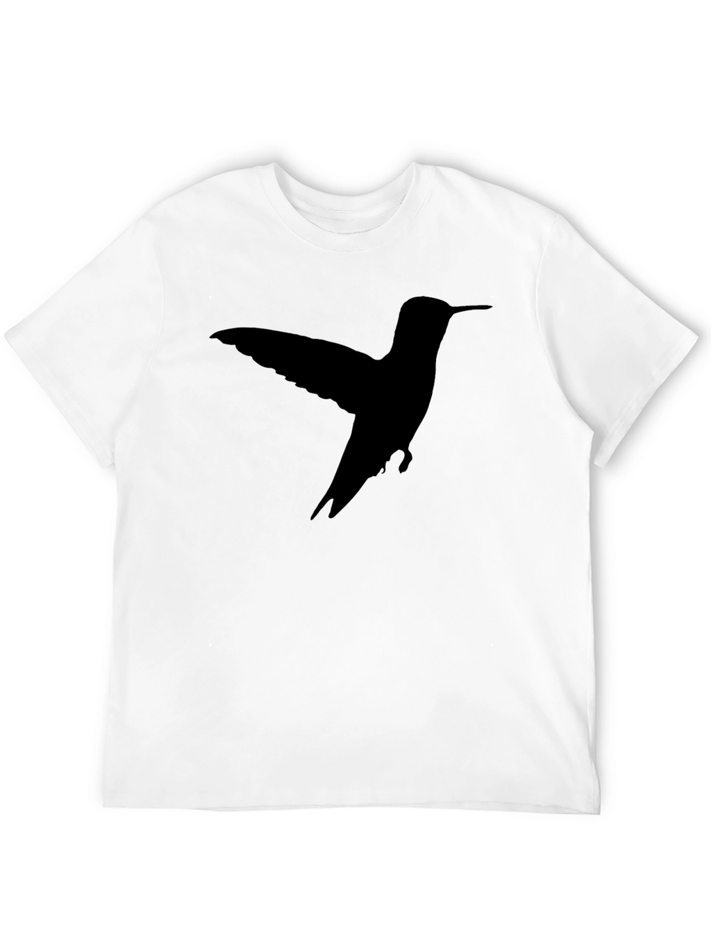 Hummingbird Silhouette Black T-Shirt