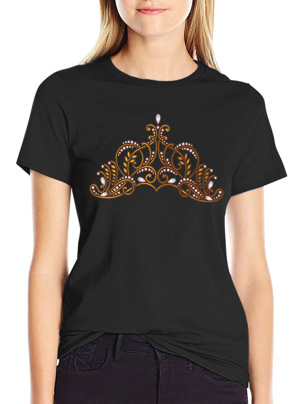 Ornate Crown Graphic Tee