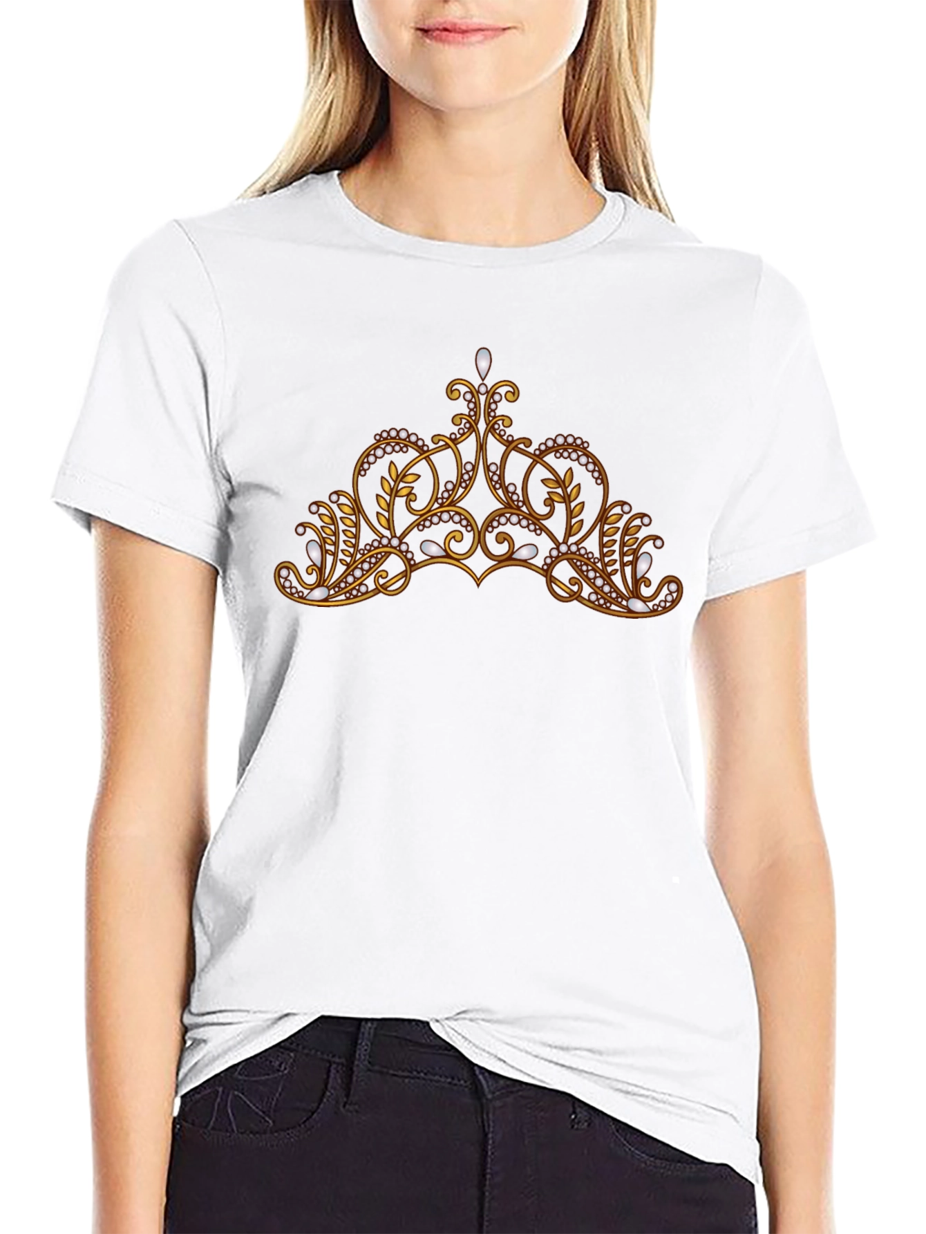 Ornate Crown Graphic Tee