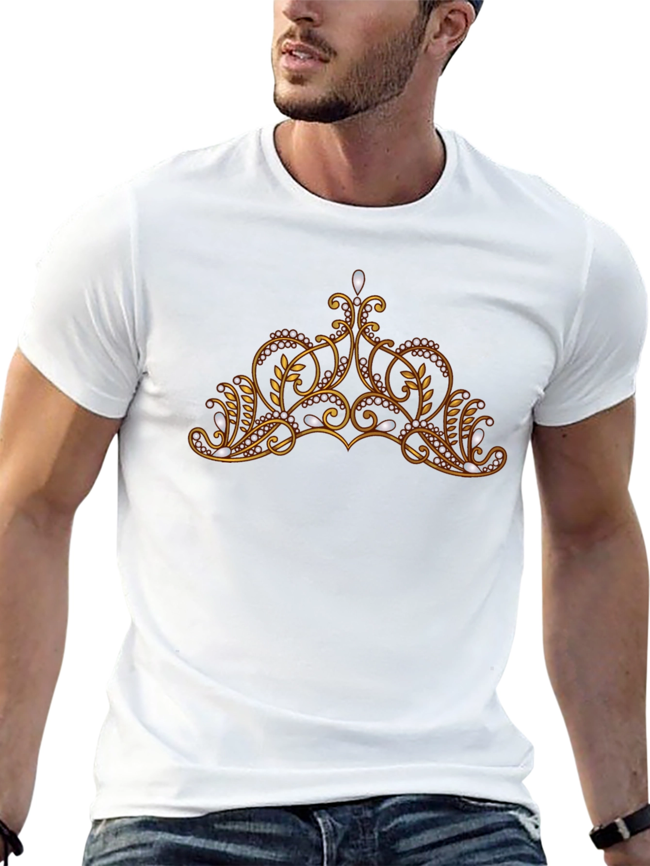 Ornate Crown Graphic Tee