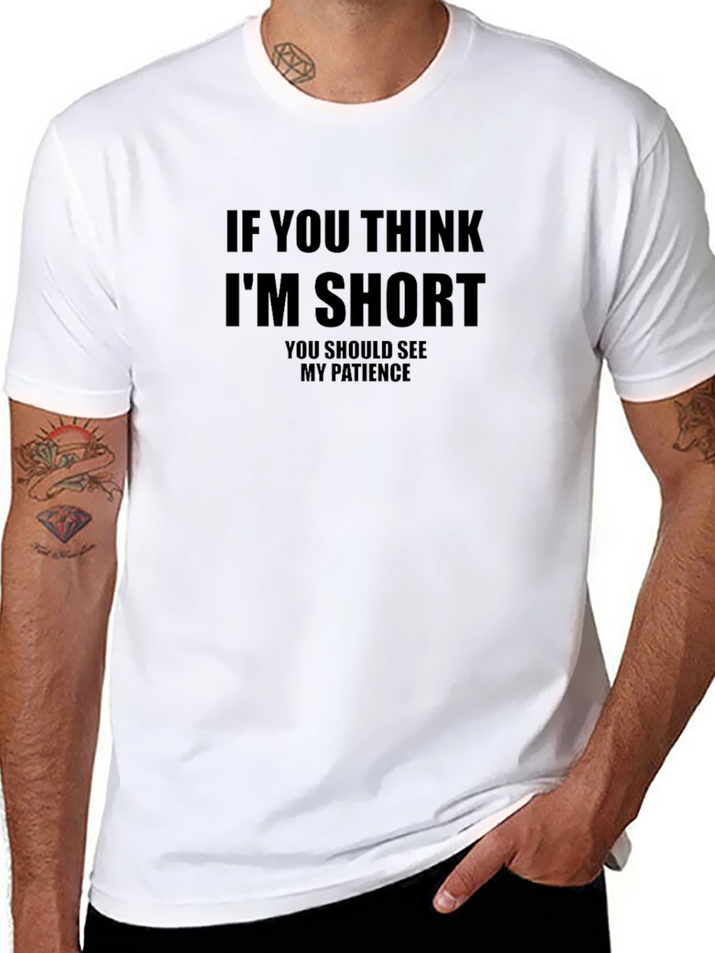 Funny Short Temper T-Shirt - Sarcastic Novelty Tee