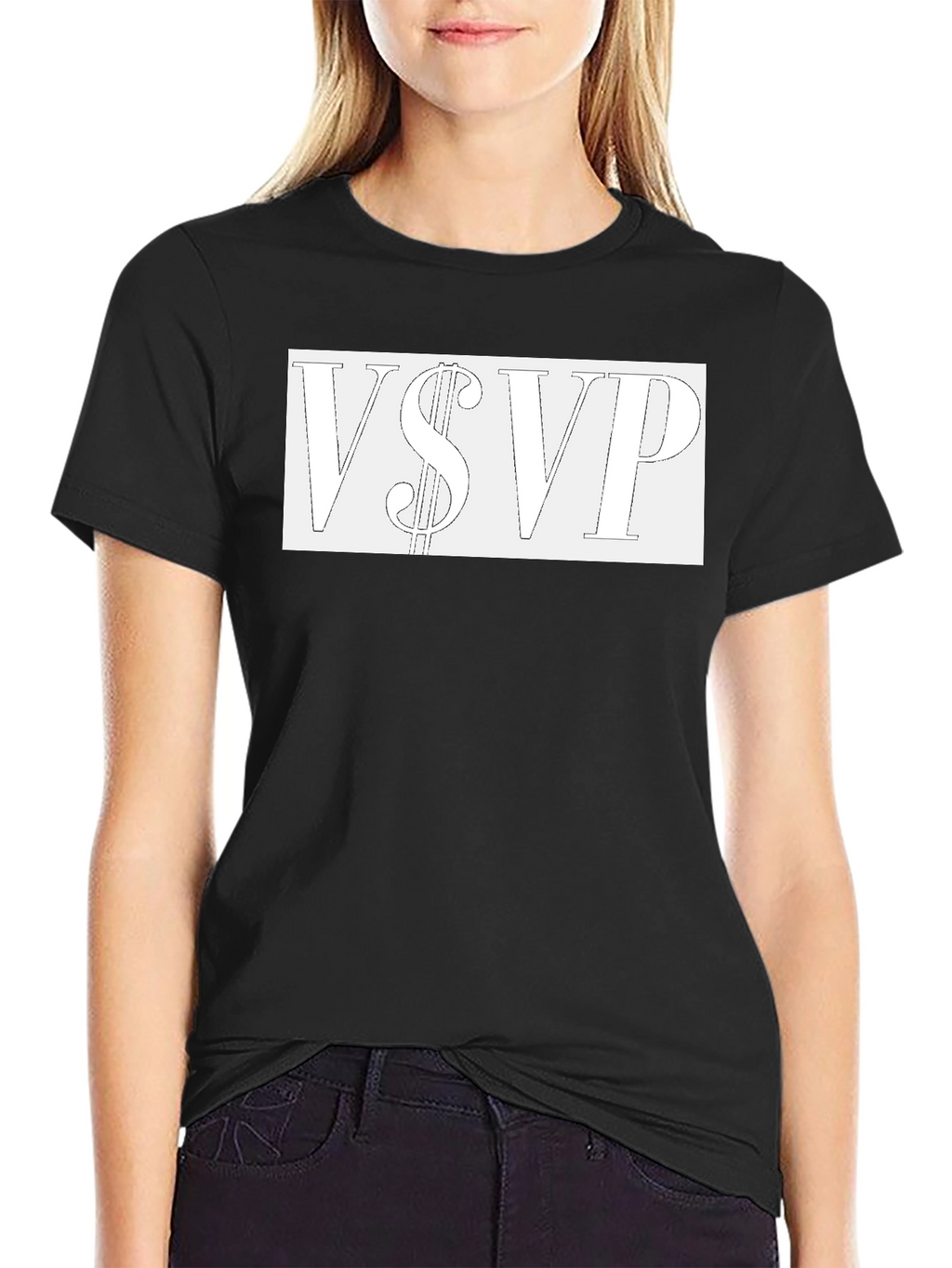 VSVP Graphic Tee - Black