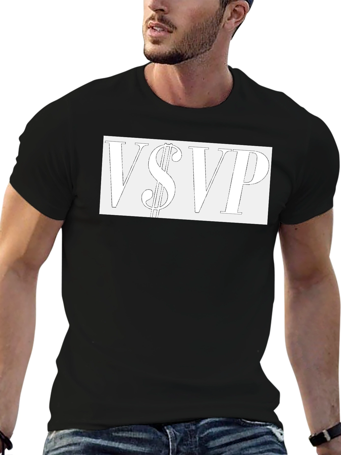 VSVP Graphic Tee - Black