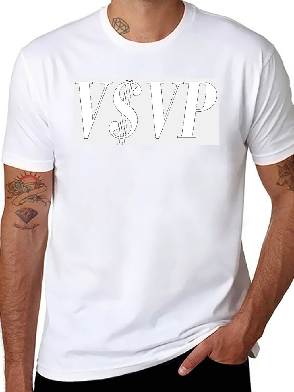 VSVP Graphic Tee - Black