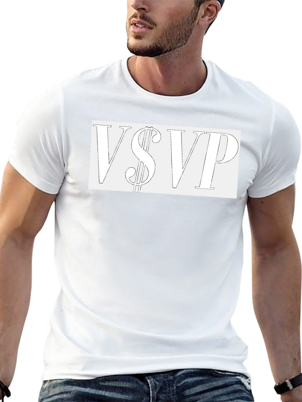 VSVP Graphic Tee - Black