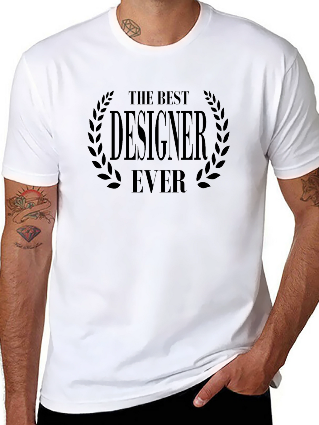 The Best Designer Ever - Black T-Shirt