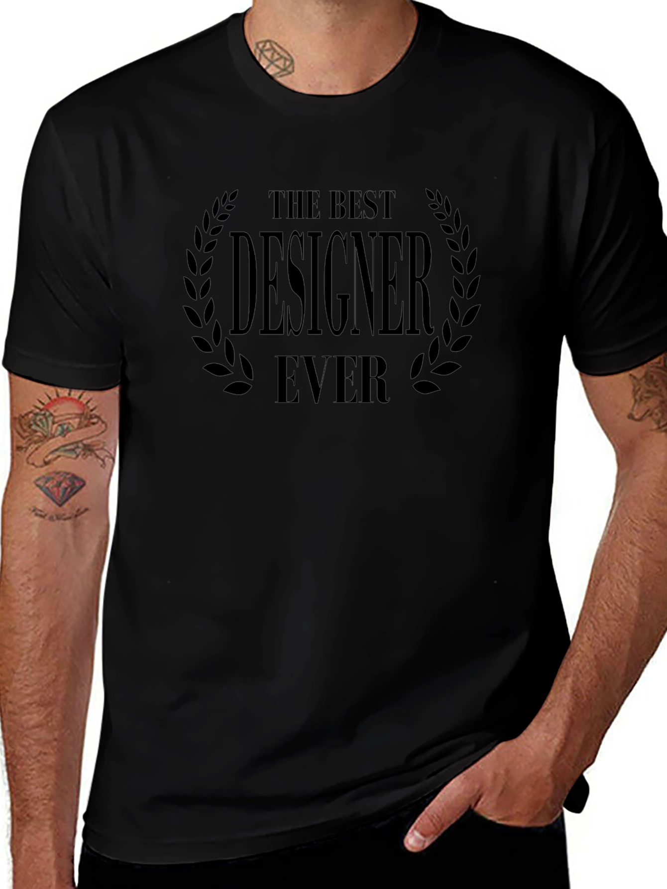 The Best Designer Ever - Black T-Shirt