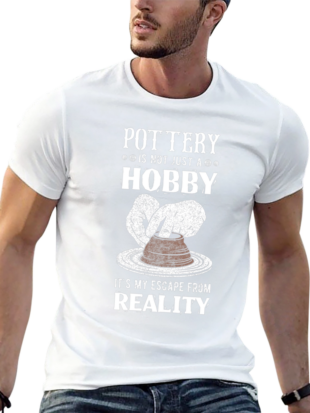 Pottery Hobby T-Shirt - Escape Reality