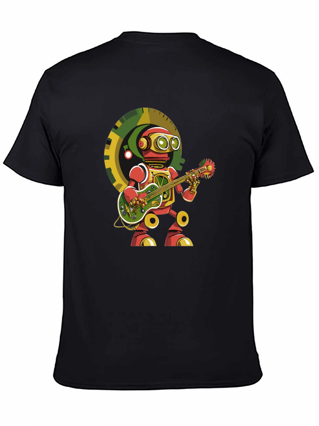 Robot Guitarist Graphic Tee