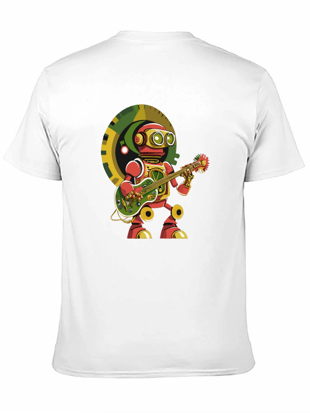 Robot Guitarist Graphic Tee
