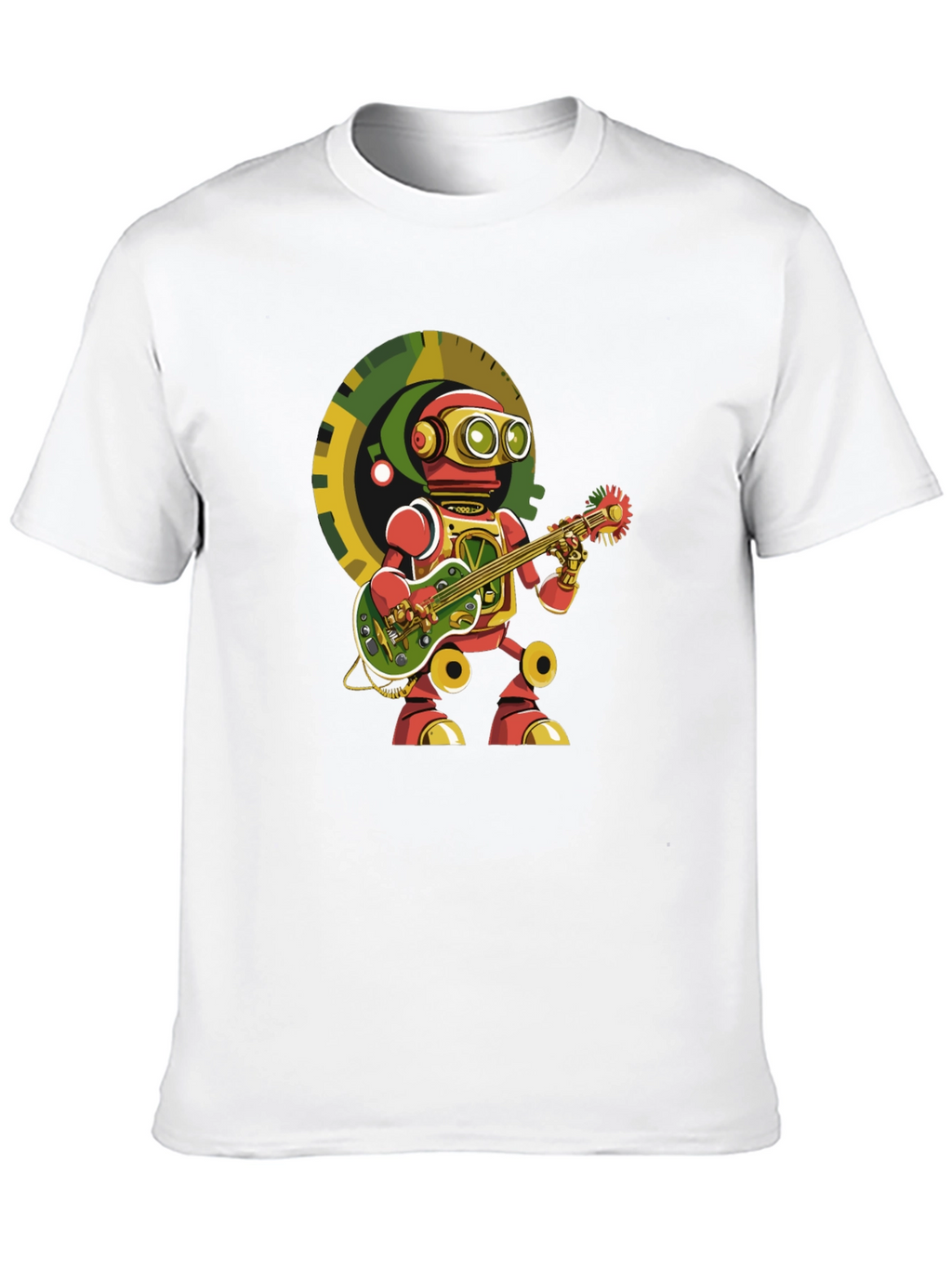 Robot Guitarist Graphic Tee