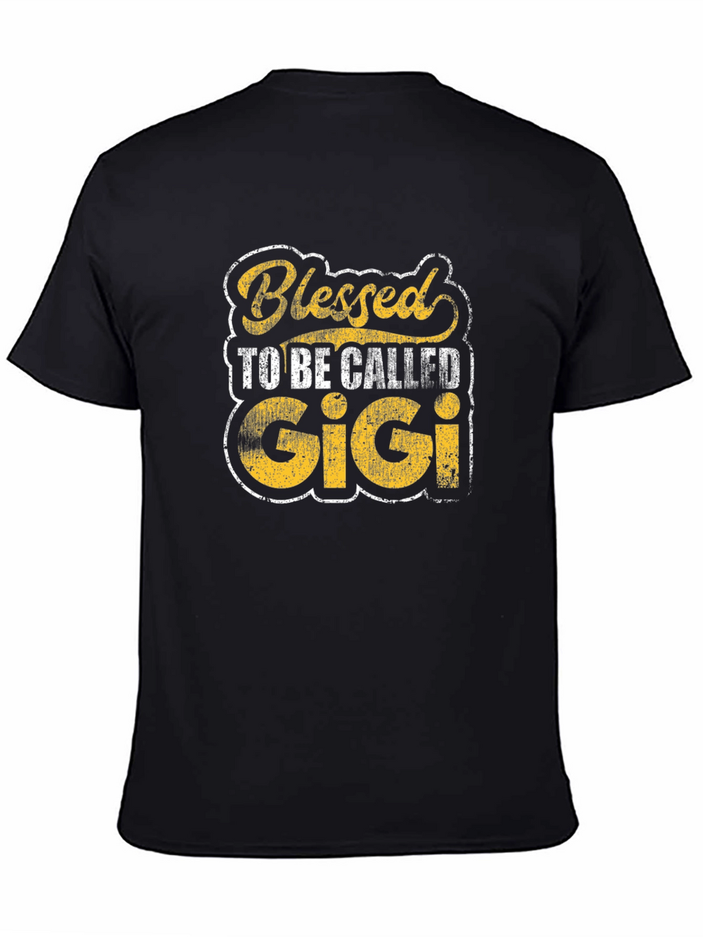 Blessed to Be Called Gigi Black T-Shirt