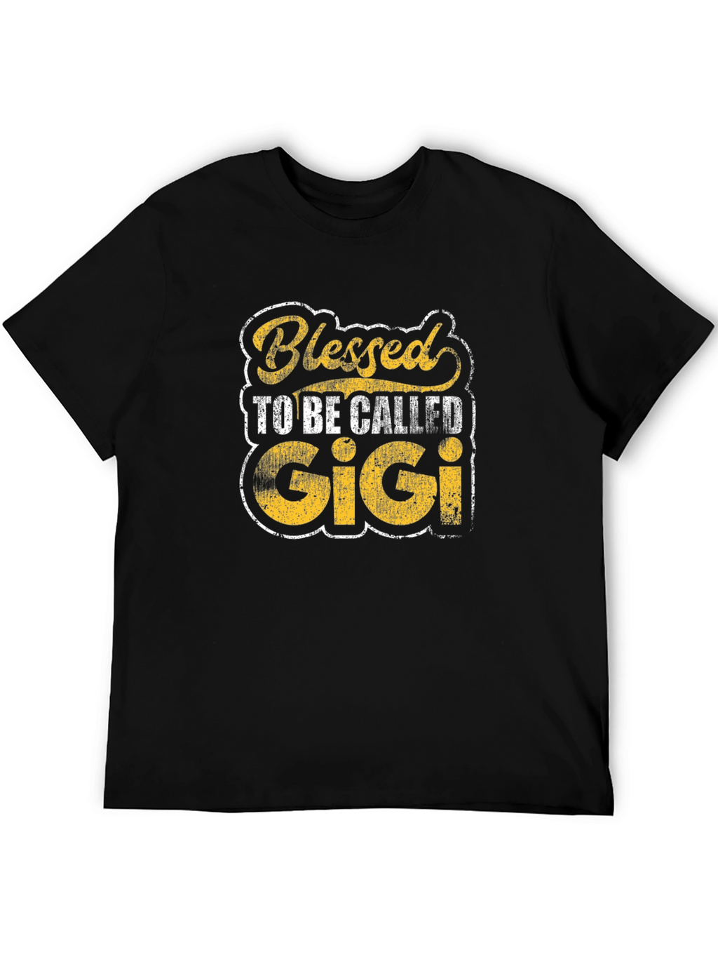 Blessed to Be Called Gigi Black T-Shirt