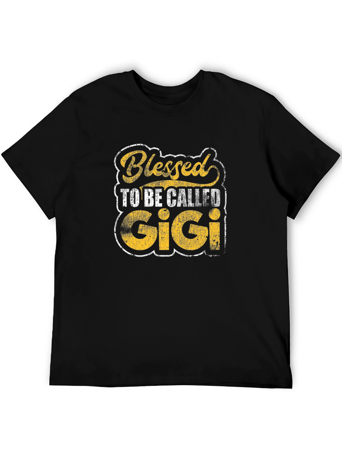 Blessed to Be Called Gigi Black T-Shirt