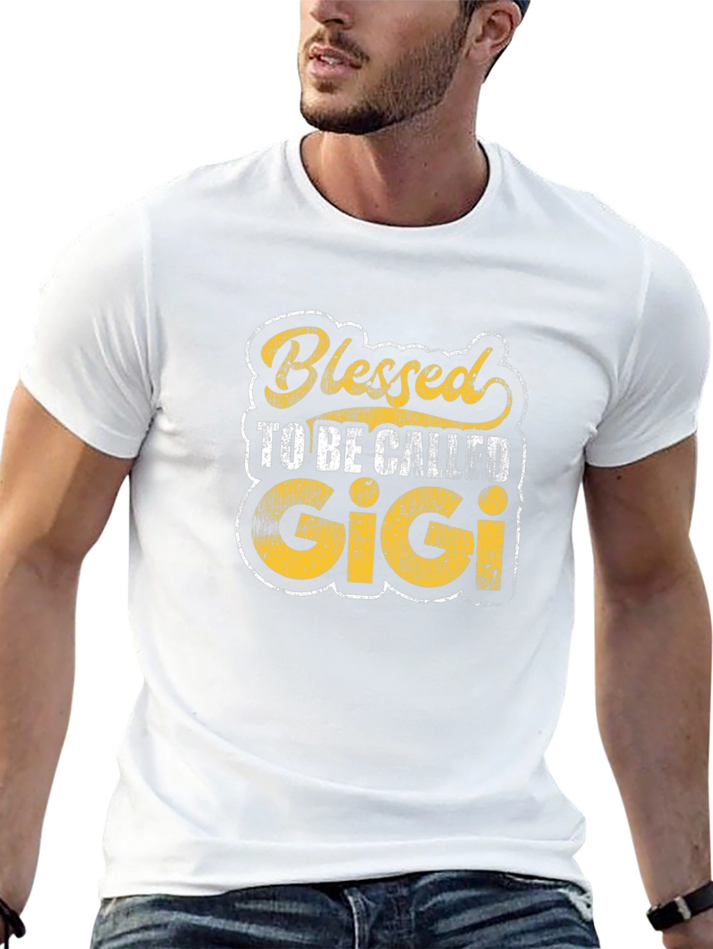 Blessed to Be Called Gigi Black T-Shirt