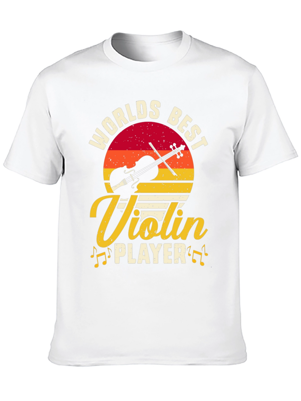 Worlds Best Violin Player Graphic Tee - Black