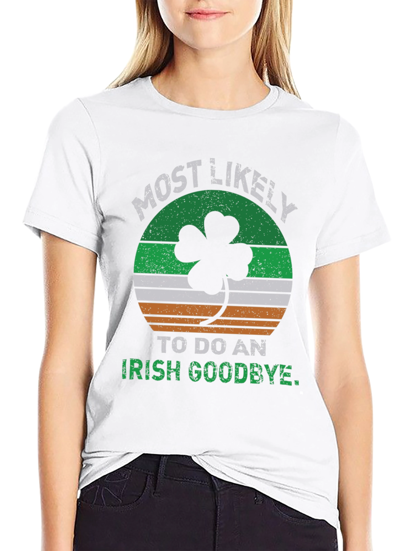 Funny Irish Goodbye T-Shirt St. Patricks Day