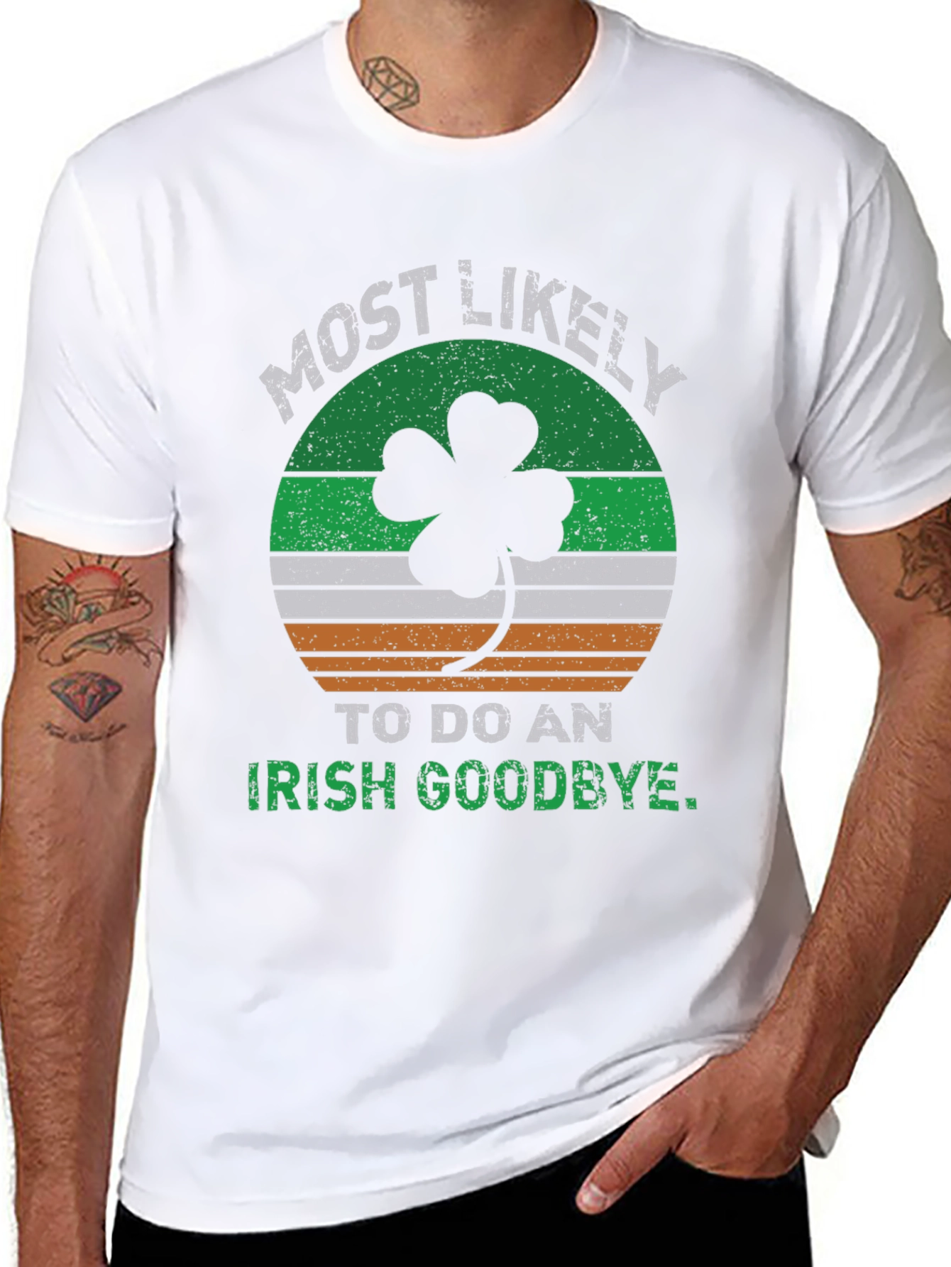 Funny Irish Goodbye T-Shirt St. Patricks Day